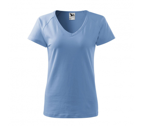 Tričko dámske MALFINI® Dream 128 nebeská modrá veľ. S