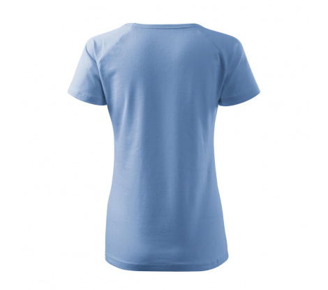 Tričko dámske MALFINI® Dream 128 nebeská modrá veľ. 2XL