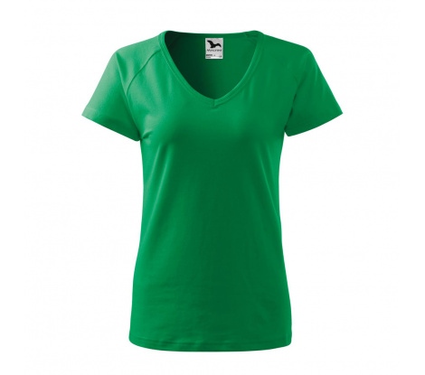 Tričko dámske MALFINI® Dream 128 trávová zelená veľ. 2XL