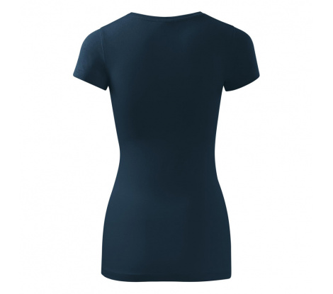 Tričko dámske MALFINI® Glance 141 tmavomodrá veľ. XL
