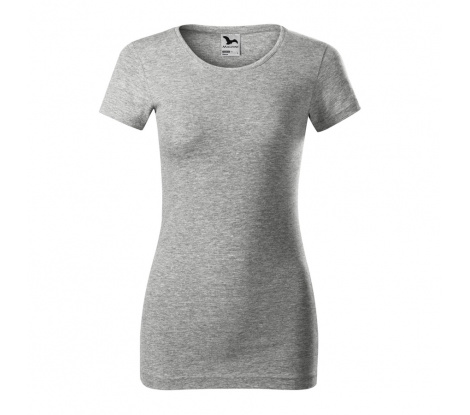 Tričko dámske MALFINI® Glance 141 tmavosivý melír veľ. XL