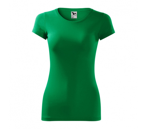 Tričko dámske MALFINI® Glance 141 trávová zelená veľ. 2XL