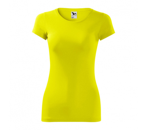 Tričko dámske MALFINI® Glance 141 citrónová veľ. 2XL