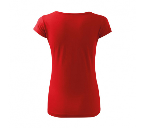 Tričko dámske MALFINI® Pure 122 červená veľ. 2XL
