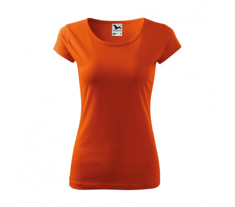 Tričko dámske MALFINI® Pure 122 oranžová veľ. 2XL
