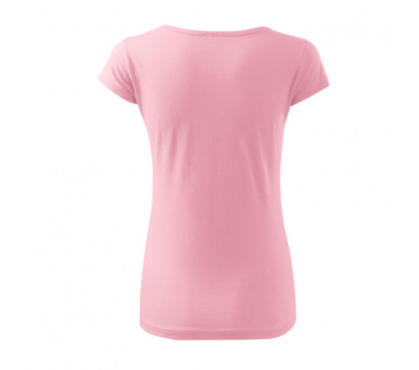 Tričko dámske MALFINI® Pure 122 ružová veľ. 2XL