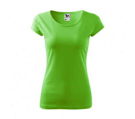 Tričko dámske MALFINI® Pure 122 green apple veľ. L