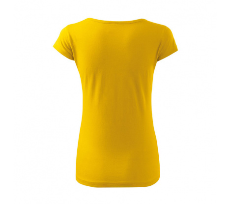 Tričko dámske MALFINI® Pure 122 žltá veľ. 2XL