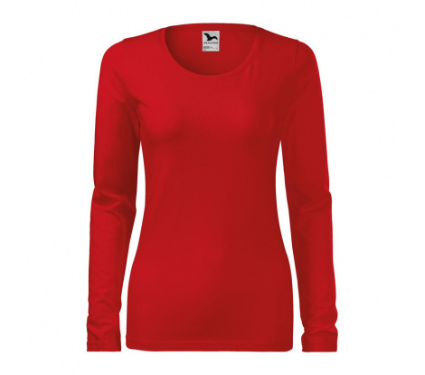 Tričko dámske MALFINI® Slim 139 červená veľ. M