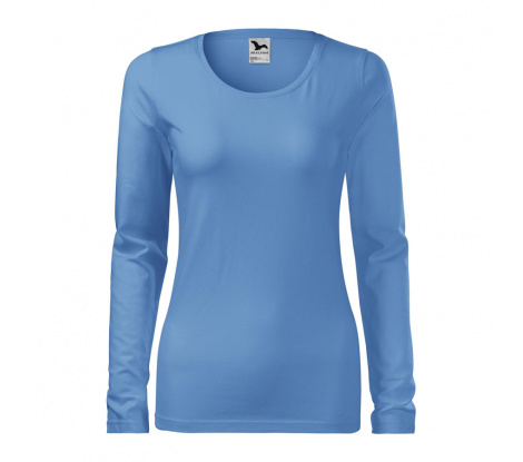 Tričko dámske MALFINI® Slim 139 nebeská modrá veľ. M