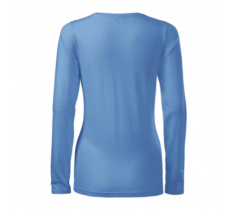 Tričko dámske MALFINI® Slim 139 nebeská modrá veľ. L