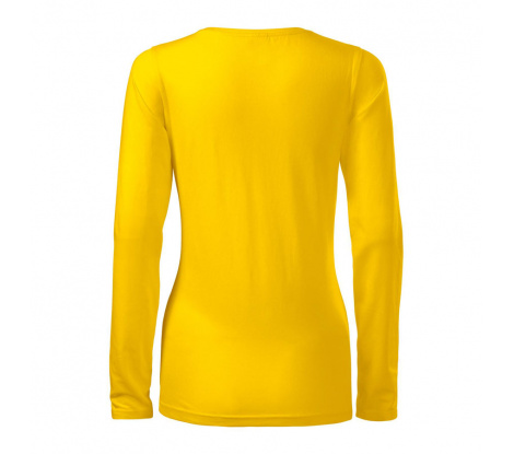 Tričko dámske MALFINI® Slim 139 žltá veľ. M