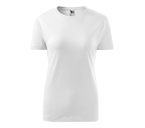 Tričko dámske MALFINI® Classic New 133 biela veľ. XS