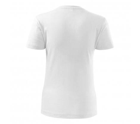 Tričko dámske MALFINI® Classic New 133 biela veľ. L