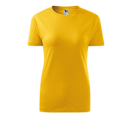 Tričko dámske MALFINI® Classic New 133 žltá veľ. 2XL