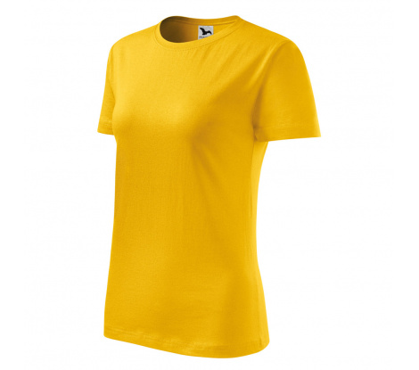 Tričko dámske MALFINI® Classic New 133 žltá veľ. L