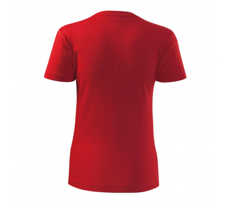 Tričko dámske MALFINI® Classic New 133 červená veľ. S