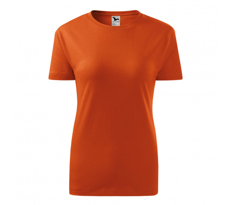 Tričko dámske MALFINI® Classic New 133 oranžová veľ. M