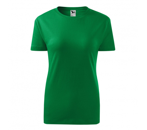 Tričko dámske MALFINI® Classic New 133 trávová zelená veľ. L