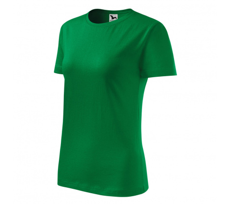 Tričko dámske MALFINI® Classic New 133 trávová zelená veľ. L