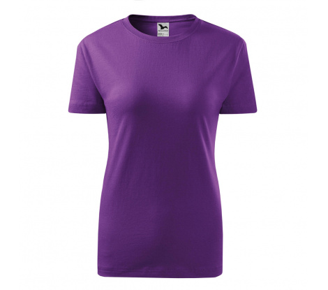Tričko dámske MALFINI® Classic New 133 fialová veľ. S