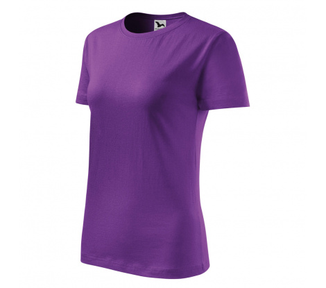 Tričko dámske MALFINI® Classic New 133 fialová veľ. 2XL