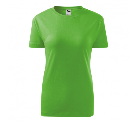 Tričko dámske MALFINI® Classic New 133 green apple veľ. XL