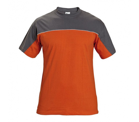 Tričko DESMAN oranžovo-sivé, veľ. M
