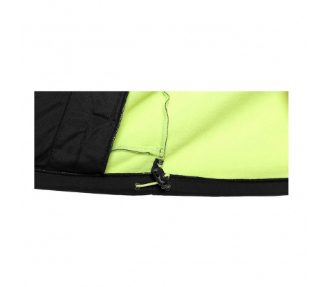 Detská softshellová bunda CXS DURHAM čierno-žltá veľ. 160 cm