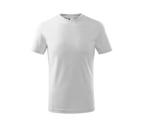 Tričko detské MALFINI® Classic 100 biela veľ. 122 cm/6 rokov