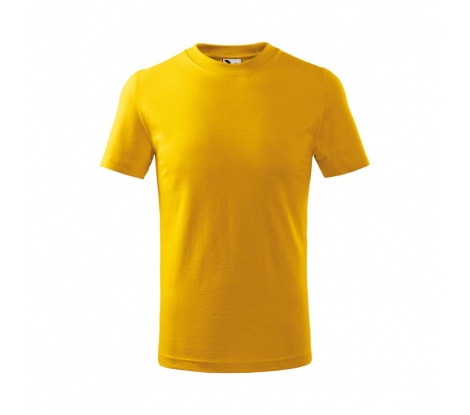 Tričko detské MALFINI® Classic 100 žltá veľ. 134 cm/8 rokov