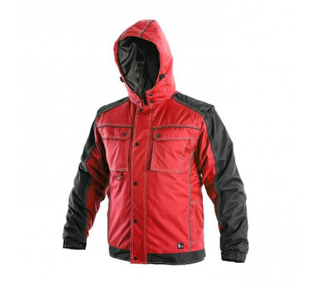 Zimná bunda CXS IRVINE 2v1 červeno-čierna veľ. 3XL