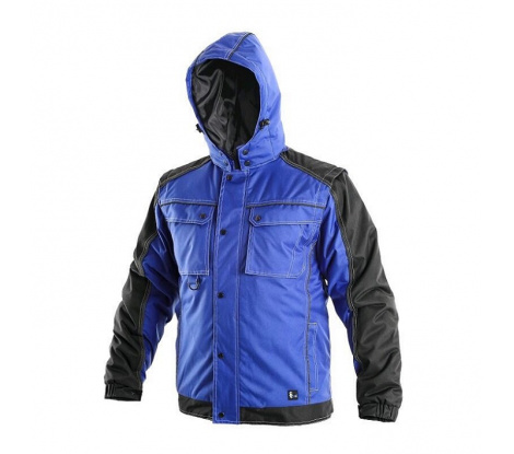 Zimná bunda CXS IRVINE 2v1 modro-čierna veľ. 2XL