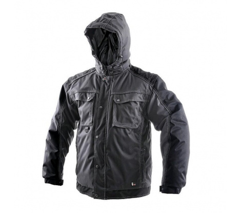 Zimná bunda CXS IRVINE 2v1 sivo-čierna veľ. L