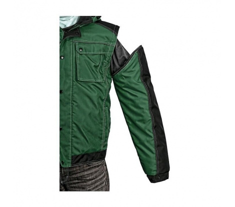 Zimná bunda CXS IRVINE 2v1 zeleno-čierna veľ. S