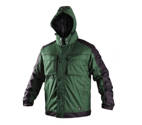 Zimná bunda CXS IRVINE 2v1 zeleno-čierna veľ. M