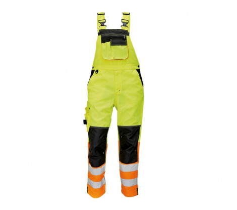Reflexné nohavice na traky KNOXFIELD HV FL žlto-oranžové, veľ. 64