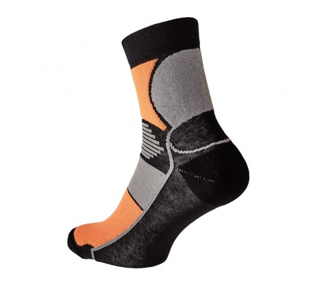 Ponožky KNOXFIELD BASIC čierno-oranžové, veľ. 39-40