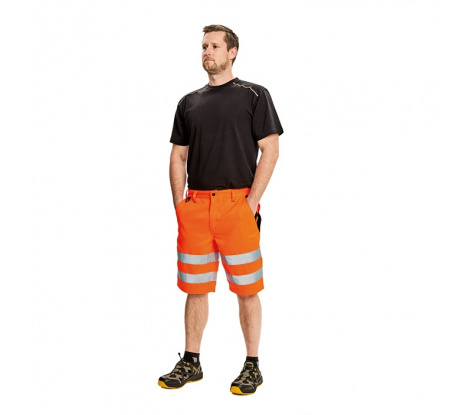 Reflexné šortky KNOXFIELD oranžové, veľ. 54