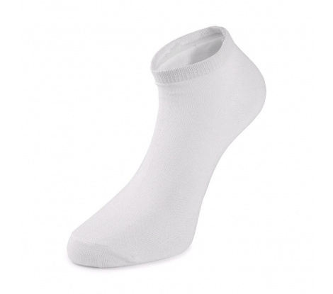 Nízke ponožky CXS NEVIS biele veľ. 46