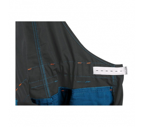 Pánske nohavice na traky CXS SIRIUS TRISTAN, modro-sivé veľ. 48