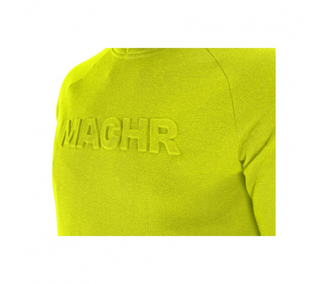 Pánska mikina s kapucňou Bennon MACHR Sweatshirt žltá, veľ. XL