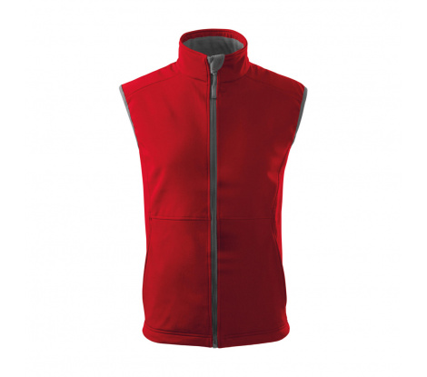 Softshellová vesta pánska MALFINI® Vision 517 červená veľ. 2XL