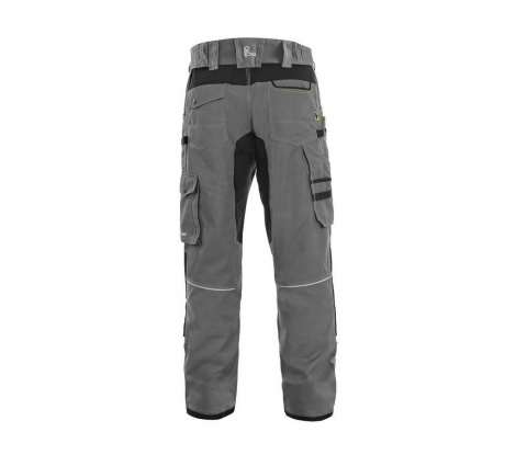 Pánske elastické nohavice CXS STRETCH, šedé, veľ. 68