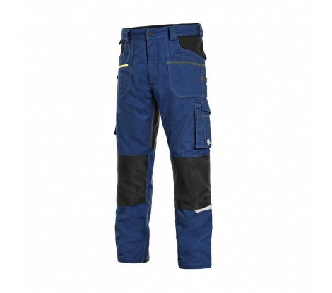 Pánske elastické nohavice CXS STRETCH, tmavo modré, veľ. 54