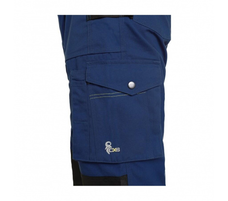 Pánske elastické nohavice CXS STRETCH, tmavo modré, veľ. 46
