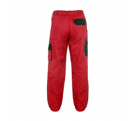 Pánske nohavice CXS LUXY JOSEF, červeno-čierne, veľ. 56