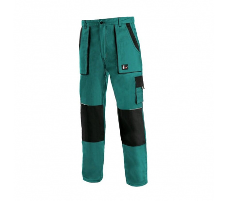 Pánske nohavice CXS LUXY JOSEF, zeleno-čierne, veľ. 54