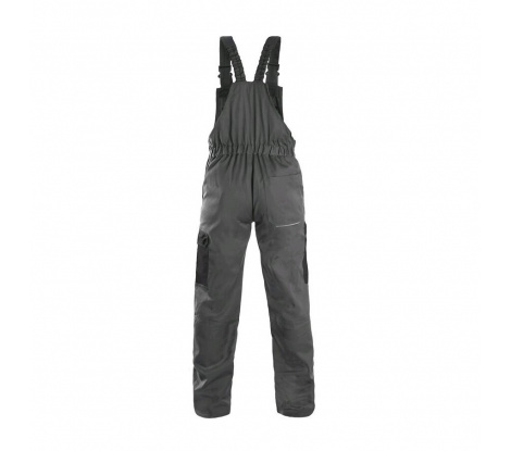 Pánske nohavice na traky CXS PHOENIX CRONOS, šedo-čierne, veľ. 68