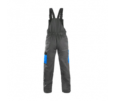 Pánske nohavice na traky CXS PHOENIX CRONOS, šedo-modré, veľ. 46